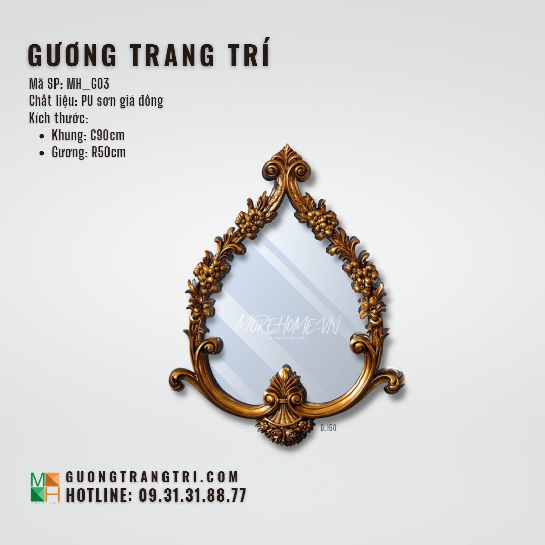  Gương trang trí MH_G03